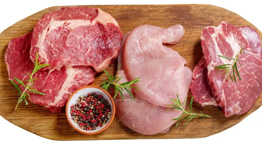Proteina-en-la-carne-roja-y-blanca